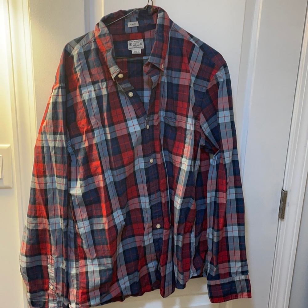 J crew men’s dress shirt